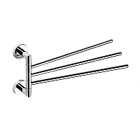 Тройной полотенцедержатель поворотный Bemeta 104204112