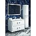 Тумба под раковину Avanti Eleganta Double 100 5630 подвесная Белая матовая