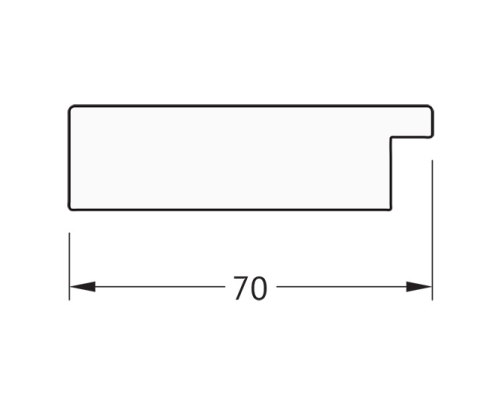 Зеркало Evoform Definite 136х76 BY 3305 в багетной раме - Мозаика античная медь 70 мм