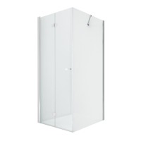 Душевое ограждение NEW TRENDY NEW SOLEO складные двери L 80x90x195 (хром)