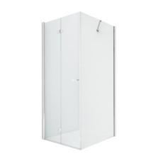 Душевое ограждение NEW TRENDY NEW SOLEO складные двери L 80x90x195 (хром)