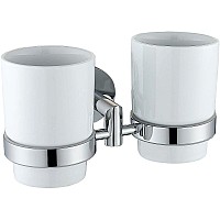 Стакан для зубных щеток Allen Brau Priority 6.31003-00 Белый Хром