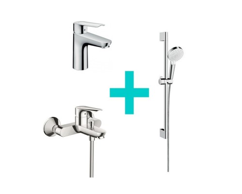 Комплект Hansgrohe Logis E хром