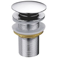 Донный клапан Creavit SF030 click-clack Хром