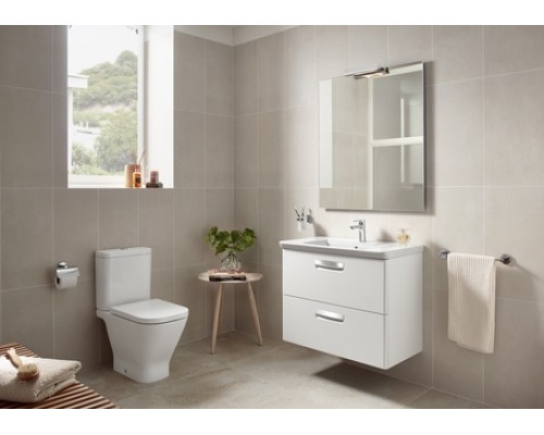 Тумба под раковину Roca The Gap 70 ZRU9302878 подвесная Белая глянцевая