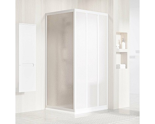 Душевая стенка Ravak Supernova APSS-90 940701R211 профиль Белый витраж пластик Pearl