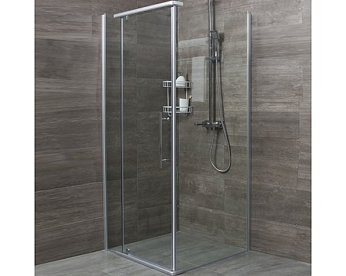 Душевой уголок Erlit Comfort 100х100 ER10110H-C1 профиль Хром стекло прозрачное