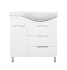 Тумба под раковину Style Line Жасмин 82 ЛС-00000526 левая