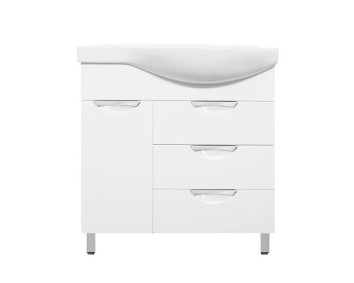 Тумба под раковину Style Line Жасмин 82 ЛС-00000526 левая