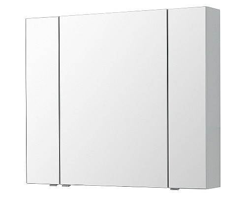 Зеркальный шкаф Aquanet Алвита New 100 277544 Серый матовый