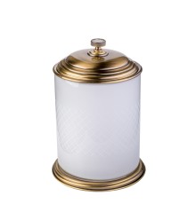 Ведро для мусора Boheme Royal Cristal, Бронза, арт