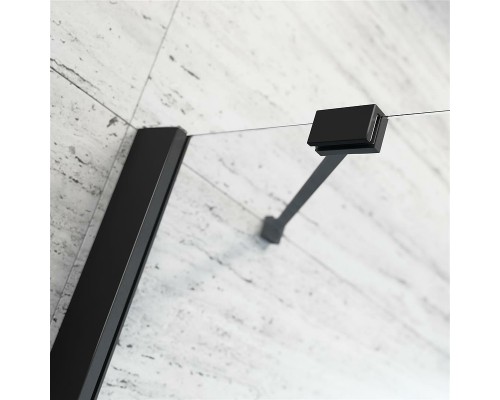 Душевая дверь Essenza New BLACK DWJ 90L 900x2000 Хром/прозрачное/6mm