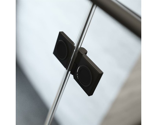Душевая дверь Essenza New BLACK DWJ 90L 900x2000 Хром/прозрачное/6mm