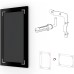 Зеркало Evoform Exclusive-G 86х63 с гравировкой в багетной раме - Старое дерево с плетением 70 мм