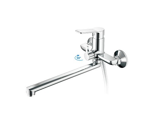 Смеситель для ванны Haiba HB22559 универсальный Хром