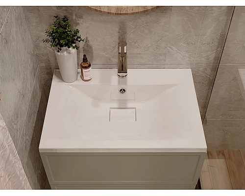 Раковина Paola Elegante 65 Белая глянцевая