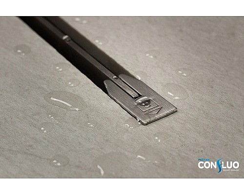 Душевой лоток Pestan Confluo Slim Line 950+ 13000303 с решеткой Хром матовый