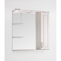 Зеркальный шкаф Style Line Олеандр-2 75 ЛС-00000203 рельеф пастель