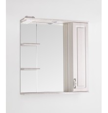 Зеркальный шкаф Style Line Олеандр-2 75 рельеф пастель