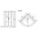 Душевая кабина Timo Lux 90x90 TL-1502 с гидромассажем