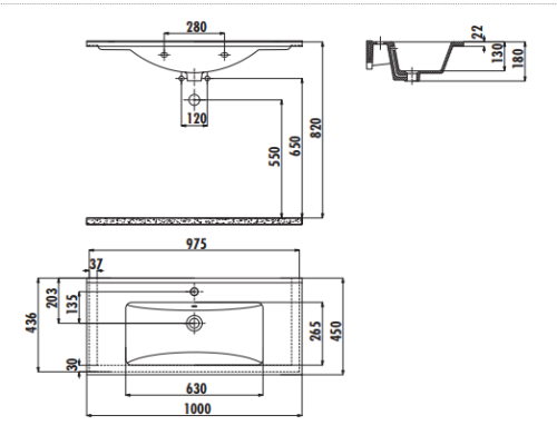 Раковина Creavit Su 100 SU100-00CM00E-0000 Капучино матовая