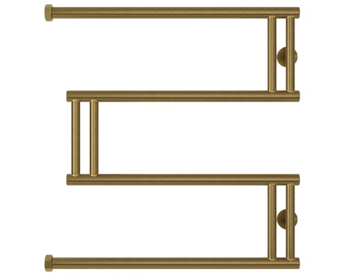 Полотенцесушитель водяной 600x600 состаренная бронза Сунержа High-Tech+ 05-4050-6060