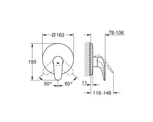 Смеситель Grohe для душа