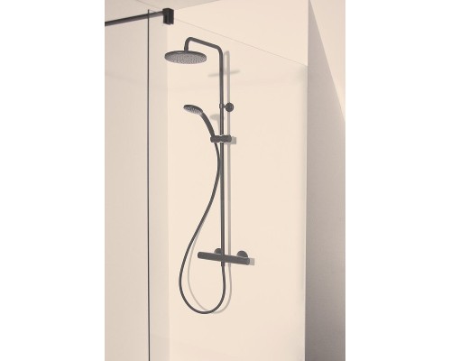 Душевая система Ideal Standard Ceratherm T25 A7545XG с термостатом Черная матовая