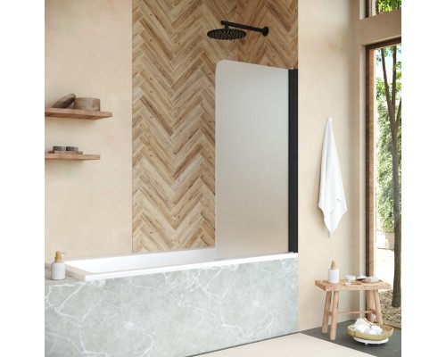 Шторка на ванную EV NOVO 60 02М 10 R стекло сатин