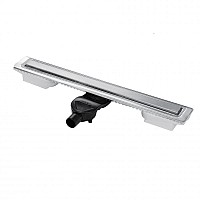 Душевой лоток BERGES C1 Norma 800 матовый хром боковой