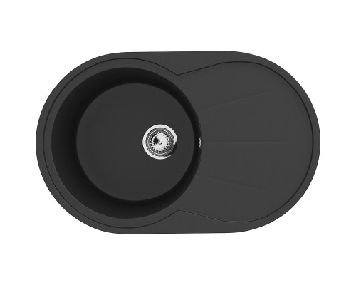 Кухонная мойка Ulgran Classic U-503-344 Ультра-черная