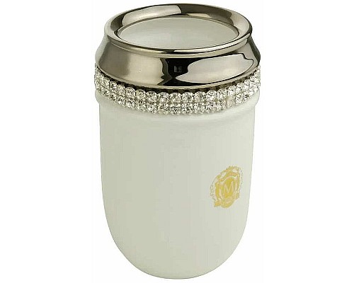 Стакан для зубных щеток Migliore Dubai 28454 Белый Хром