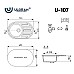 Кухонная мойка Ulgran Classic U-107-302 Песочная