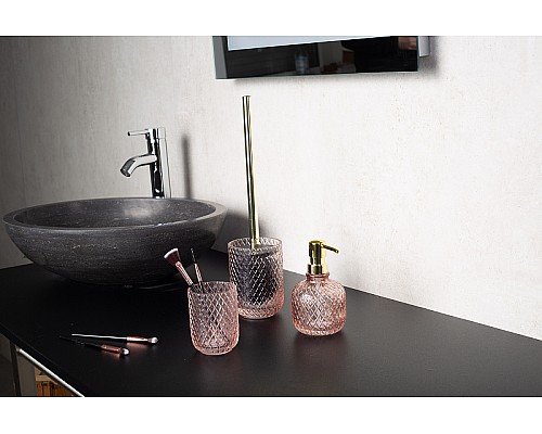 Ершик для унитаза Ridder Jade 2164402 прозрачно-розовый