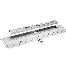 Душевой лоток Radaway RadаDrain 105 15L105A/5R105R с решеткой Rain