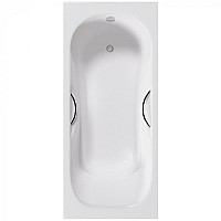Ванна чугунная Delice Malibu 170х75 с отверстиями под ручки