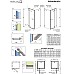 Душевая дверь Radaway Euphoria KDJ 50 383512-01L профиль Хром стекло прозрачное