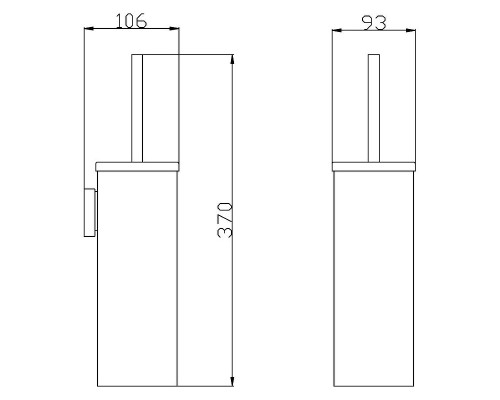 Ершик для унитаза Rav Slezak Colorado COA0501 Хром
