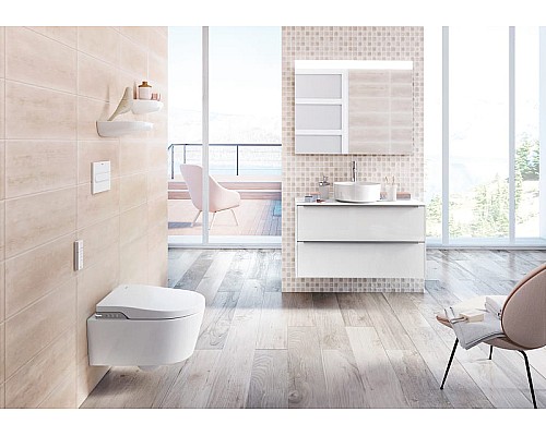 Унитаз биде Roca Inspira In-Wash 803060001 подвесной с сиденьем Микролифт