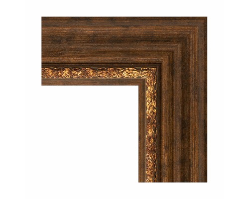 Зеркало Evoform Exclusive 166х76 BY 3595 с фацетом в багетной раме - Римская бронза 88 мм