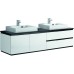Тумба с раковиной Orans BC-6023-1800 Черный Белый