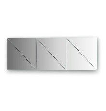 Зеркальная плитка Evoform Refractive 25х25 с фацетом 10 мм