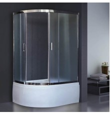 Душевой уголок Royal Bath ВК 120х80 с поддоном Хром