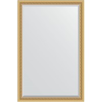 Зеркало Evoform Exclusive 175х115 BY 1314 с фацетом в багетной раме - Сусальное золото 80 мм