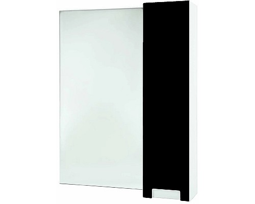 Зеркало со шкафом Bellezza Пегас 60 R 4610409001049 Черное Зеркало со шкафом Bellezza Пегас 60 R 4610409001049 Черное
