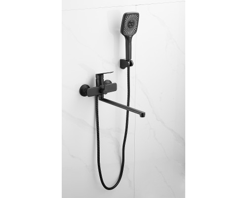 Смеситель для ванны Belz B533-7 B22533-7 универсальный Черный