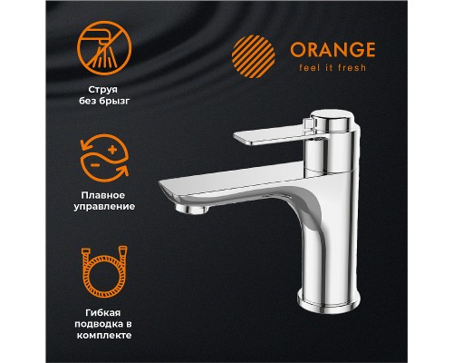 Комплект смесителей Orange Thermo с термостатом Хром