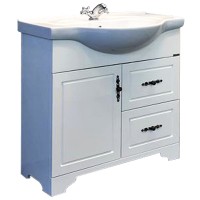 Тумба с раковиной Comforty Севилья 85 Слоновая кость