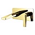 Смеситель для умывальника из стены ЗОЛОТО Boheme VENTURO 385 золото