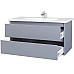 Тумба под раковину Bellezza Лоренцо 100 4639117270363 подвесная Серебро